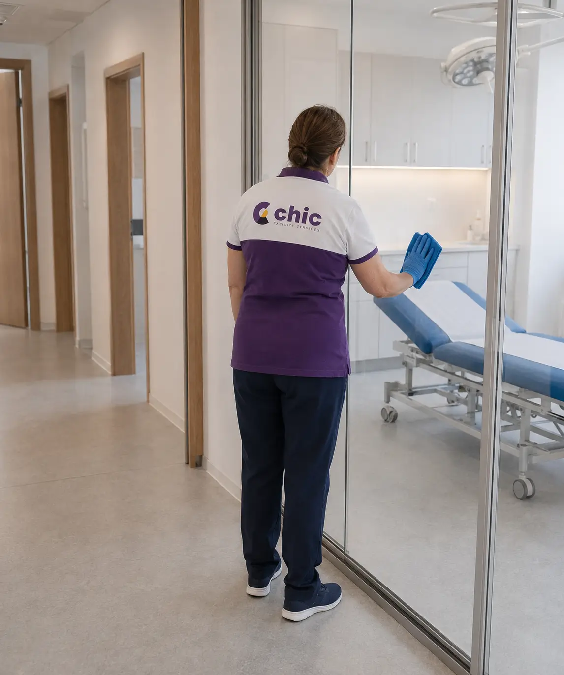 Servicii curățenie profesională clinică medicală privată Cluj-Napoca CHIC