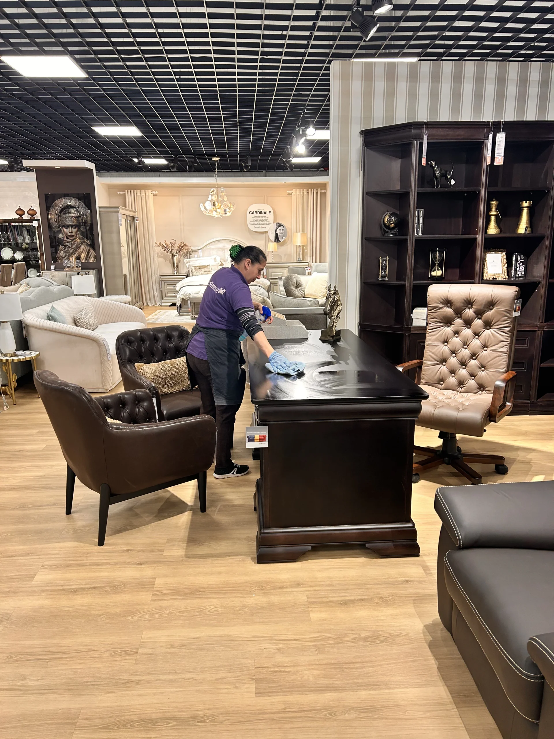 Curățenie generală în Cluj-Napoca cu aspirare, igienizare și întreținerea completă a spațiilor de lucru